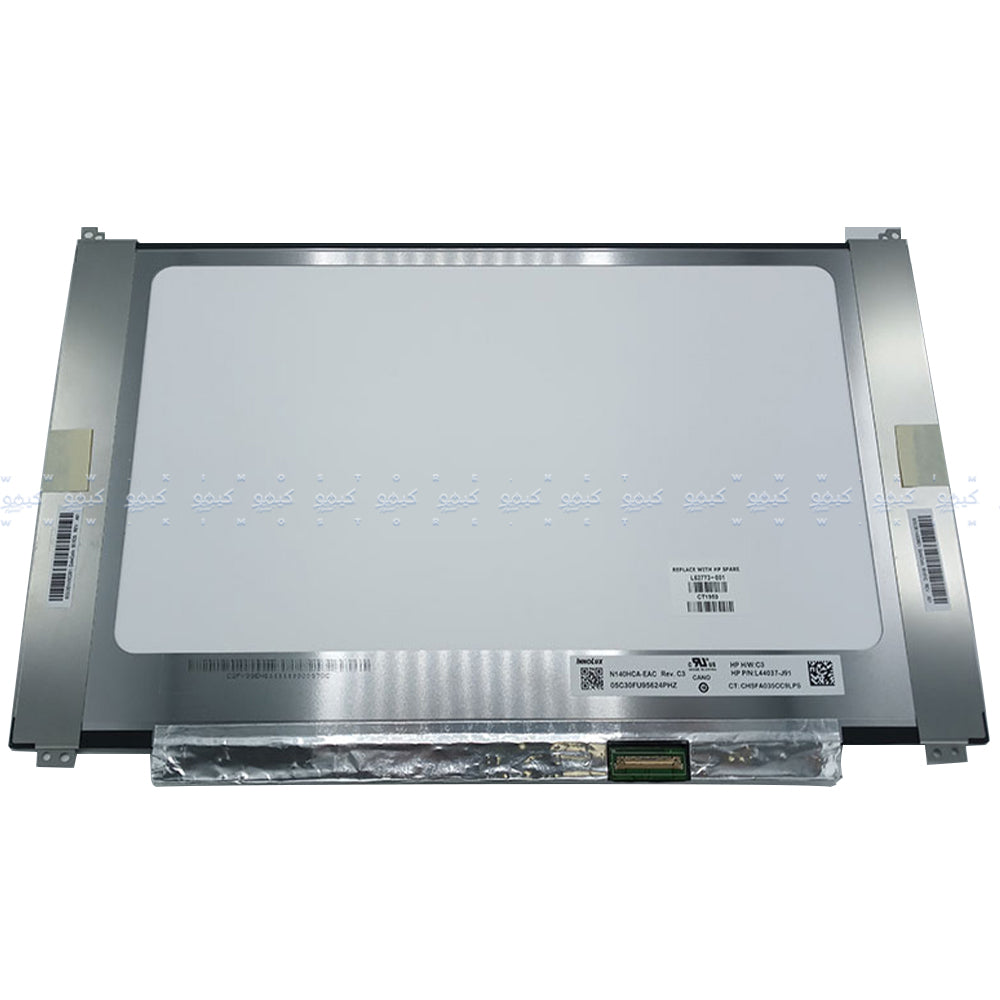 شاشة لاب توب 14.0 بوصة LED نحيفة 40 سنًا FHD تاتش سكرين ( N140HCN-EA1 ) استعمال
