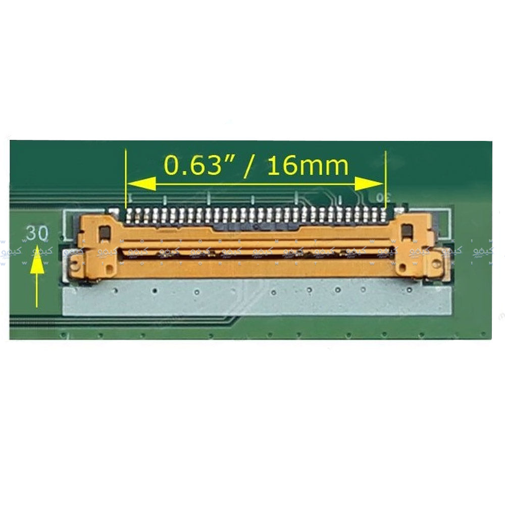 15.6 Inch 30 Pin Slim LED FHD Frameless Laptop Monitor