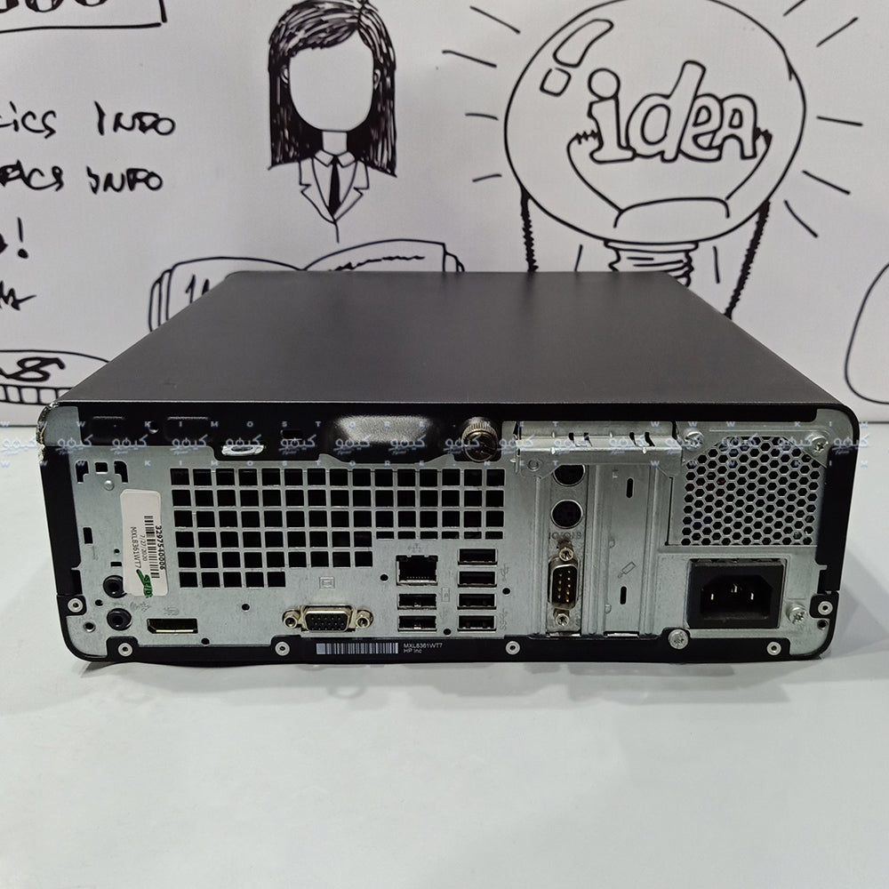كمبيوتر تاور اتش بى ProDesk 400 G4 SFF (انتل كور i3-7100 - رام 4 جيجابايت DDR4 - انتل HD جرافيكس) استعمال خارج