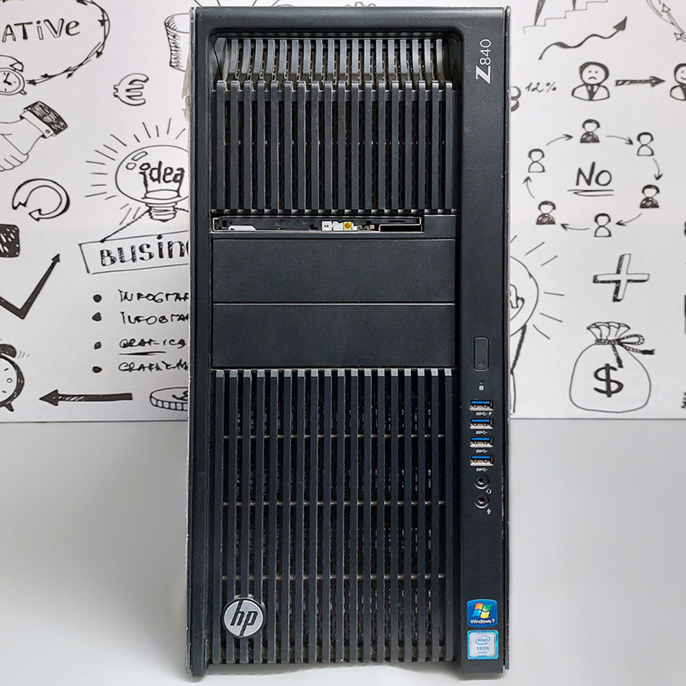 HP Z840 Workstation (2x CPU Intel Xeon E5-2680 V4 - 16GB DDR4 - No Hard - No Graphics Card) Original Used