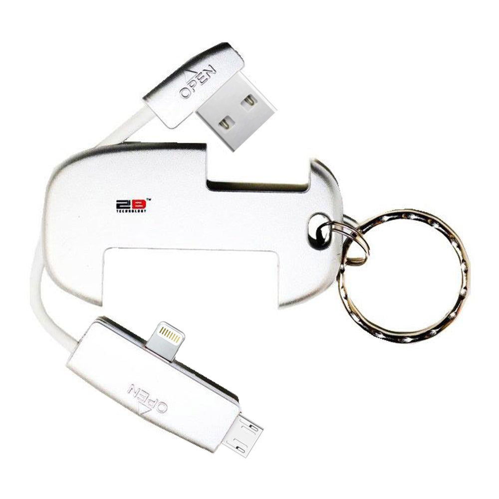 2B CV155 USB To Micro + Lightning