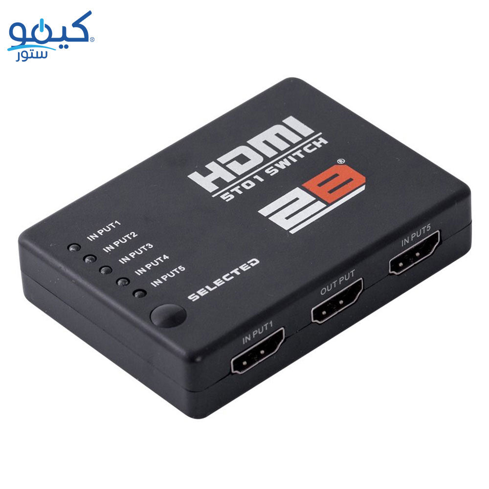 سويتش توبي 5 منافذ CV868 HDMI