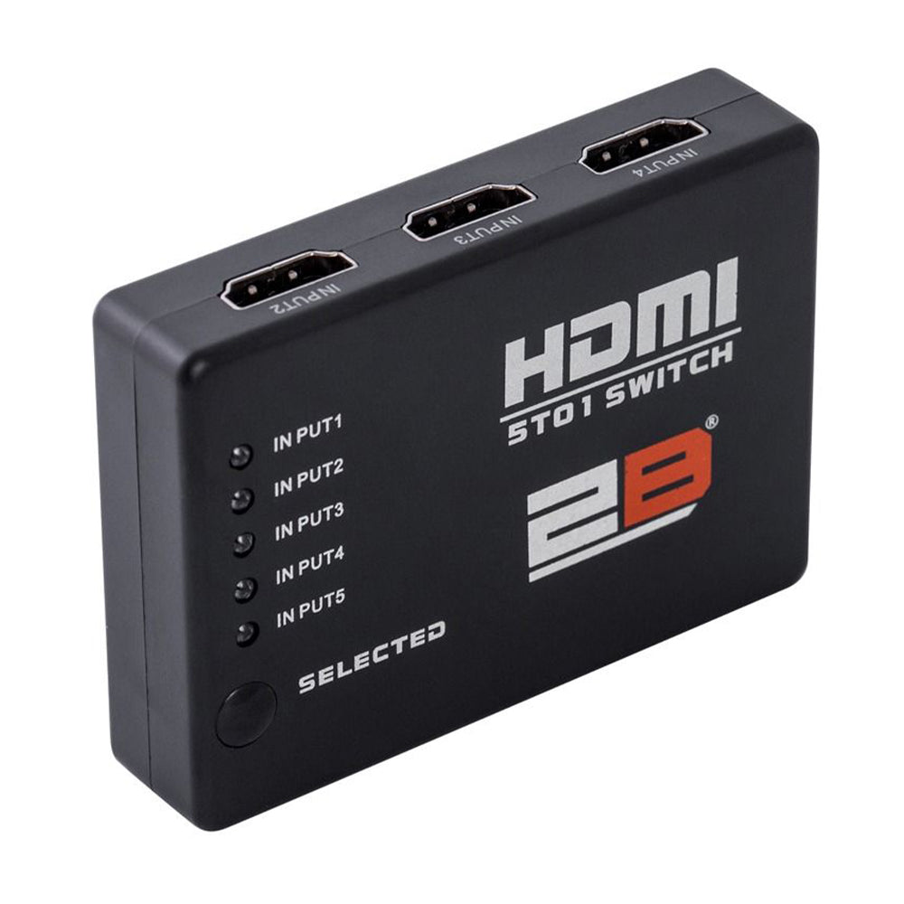 2B CV868 HDMI Switch 5 Ports