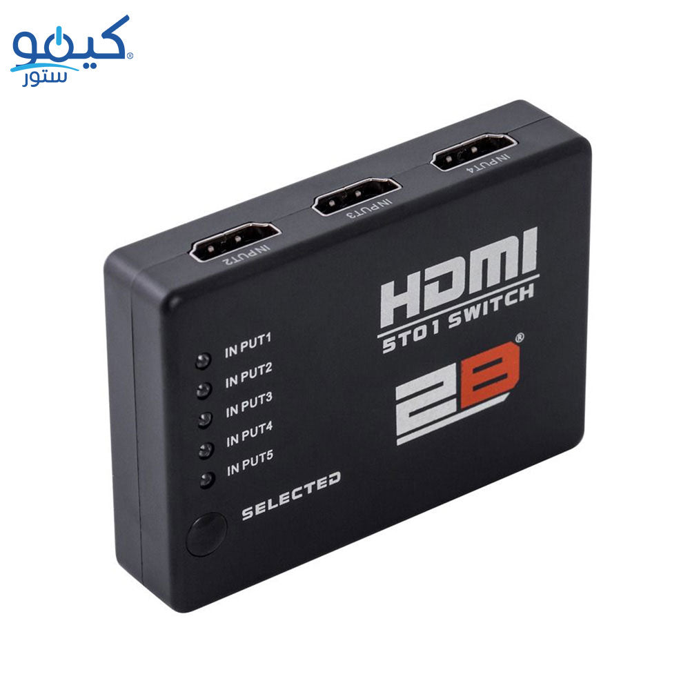 سويتش توبي 5 منافذ CV868 HDMI