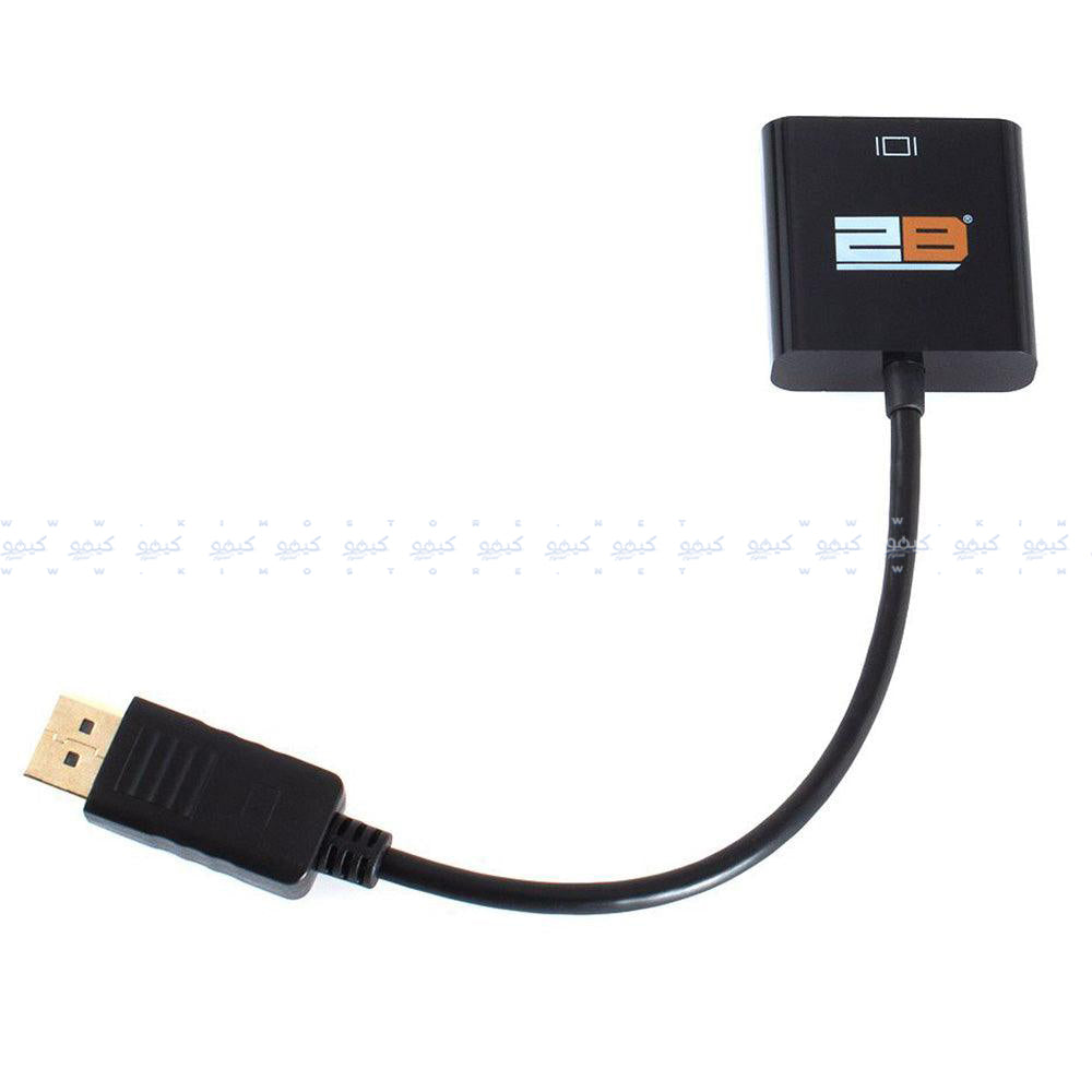 2B DC138 DisplayPort To VGA Converter