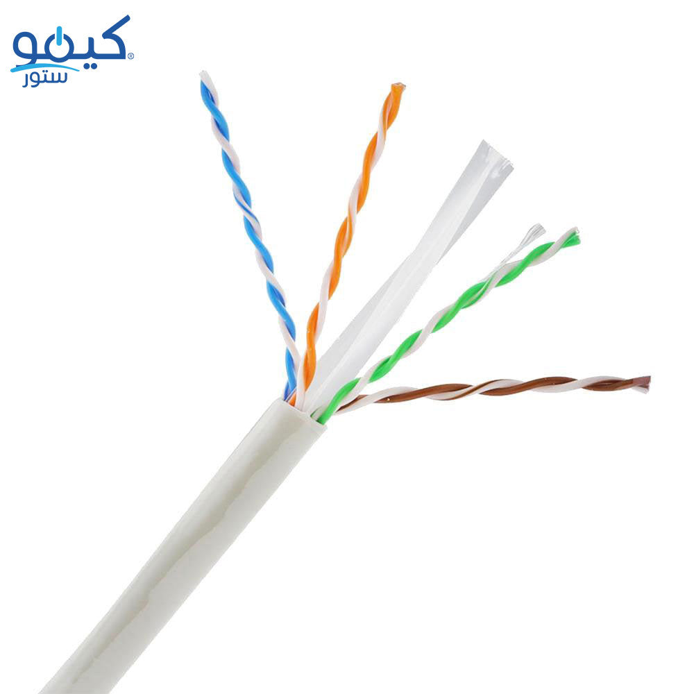 كابل نت وورك توبي 30 متر CAT6 UTP DC525