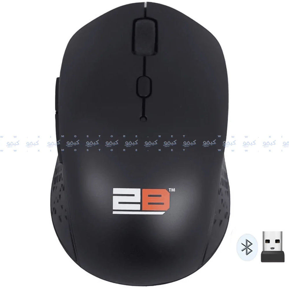ماوس توبي لاسلكي بلوتوث 1600 نقطة فى البوصة MO58B - أسود