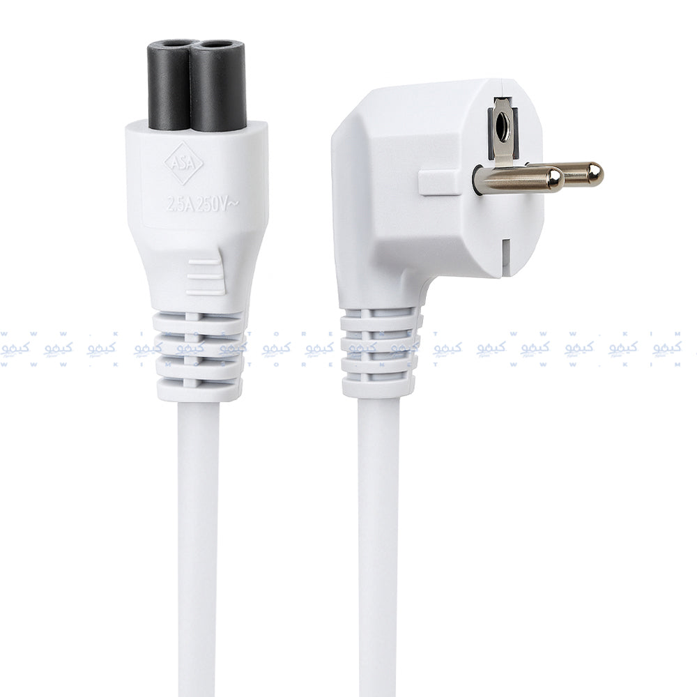 كابل باور للاب توب توبي 1.5 متر PS931 - رمادي