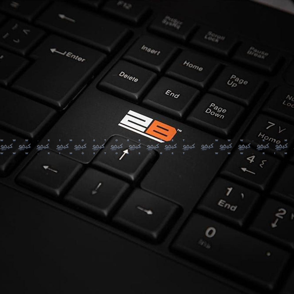 2B KB665 Wired Keyboard English & Arabic