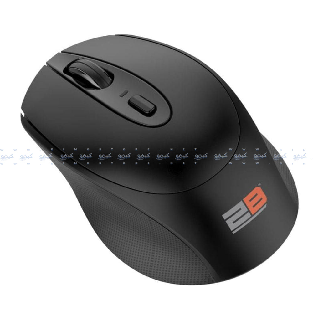 Rechargeable Bluetooth Wireless Mouse 2400Dpi - Black