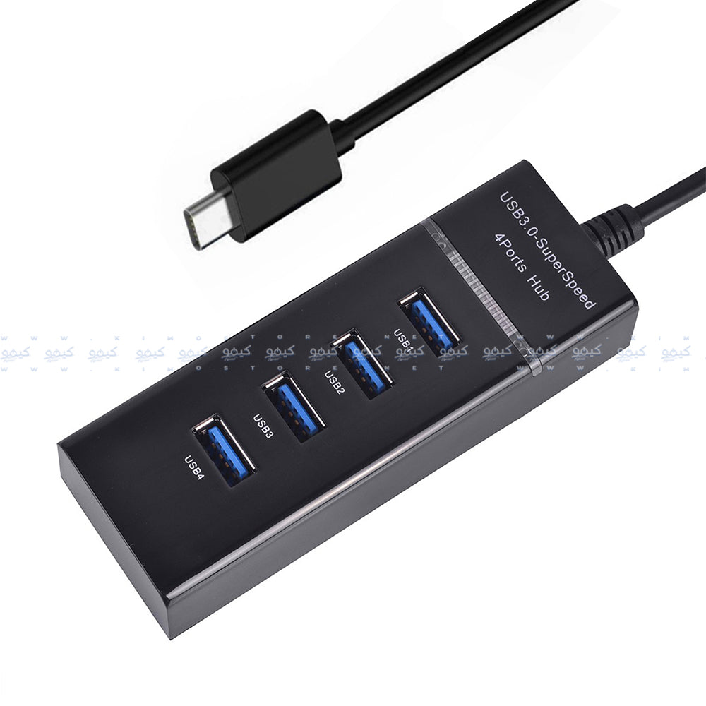 303 4In1 Type-C To USB 3.0 HUB