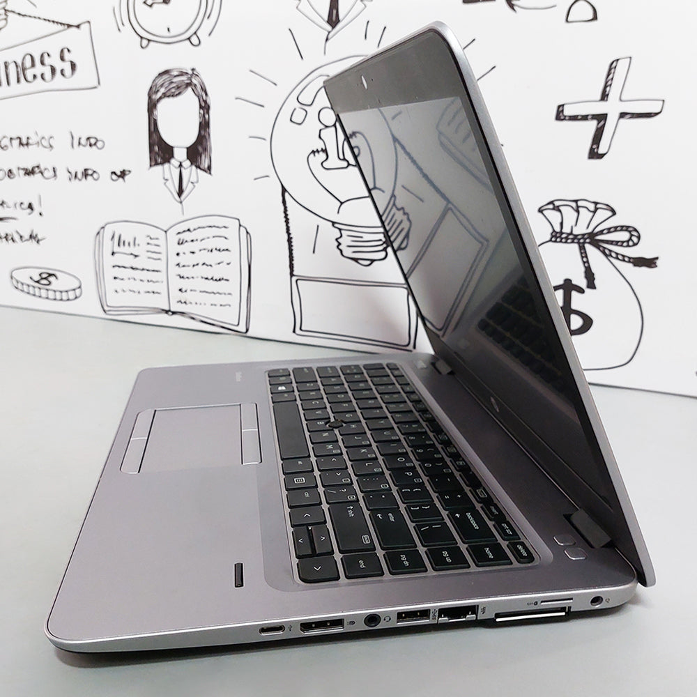 HP EliteBook 745 G4 Laptop (AMD Pro A12-9800B - 8GB DDR4 - M.2 256GB - AMD Radeon R7 1GB - 14.0 Inch HD - Cam) Original Used