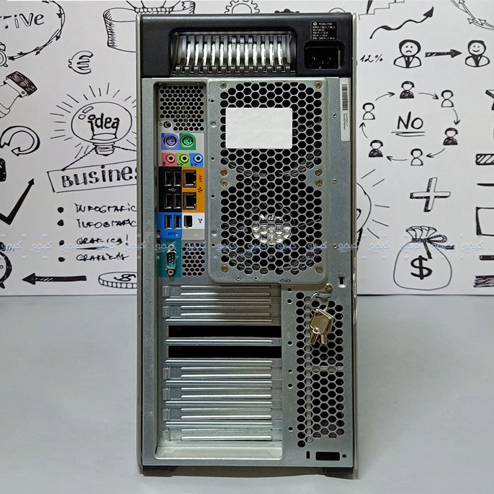 HP Z820 Tower Workstation (Intel Xeon E5-2603 - 8GB DDR3 - No Hard - No Graphics Card - DVD RW) Original Used