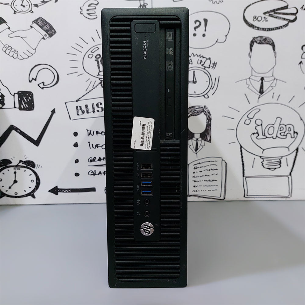 HP ProDesk 600 G2 Desktop PC (Intel Core i5-6500 - 8GB DDR4 - No Hard - Intel HD Graphics) Original Used