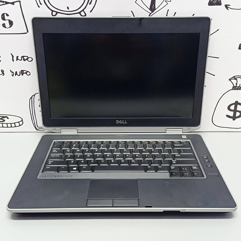 Dell Latitude E6430 Laptop (Intel Core i5-3320M - 8GB DDR3 - SSD 128GB - Intel HD Graphics - 14.0 Inch HD - Cam - DVD RW) Original Used