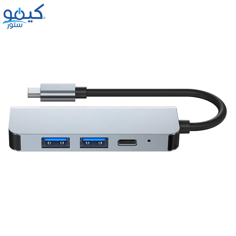 4in1 Type-C To USB HUB With Type-C Port