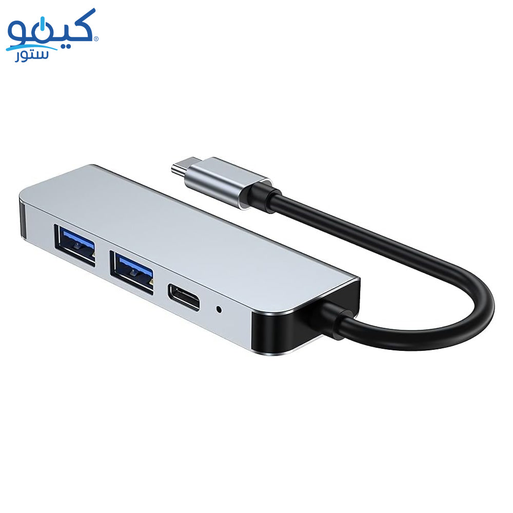 4in1 Type-C To USB HUB With Type-C Port