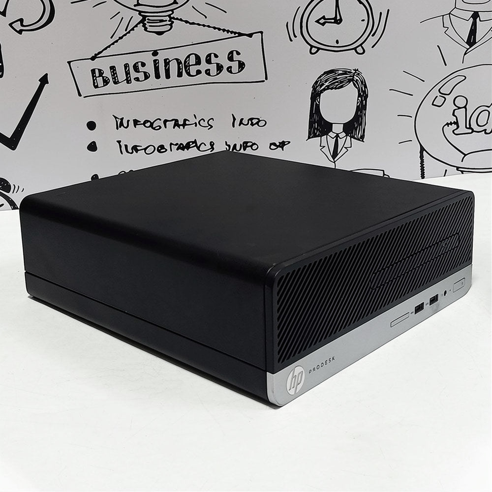 كمبيوتر تاور اتش بى ProDesk 400 G4 SFF (انتل كور i3-7100 - رام 4 جيجابايت DDR4 - انتل HD جرافيكس) استعمال خارج