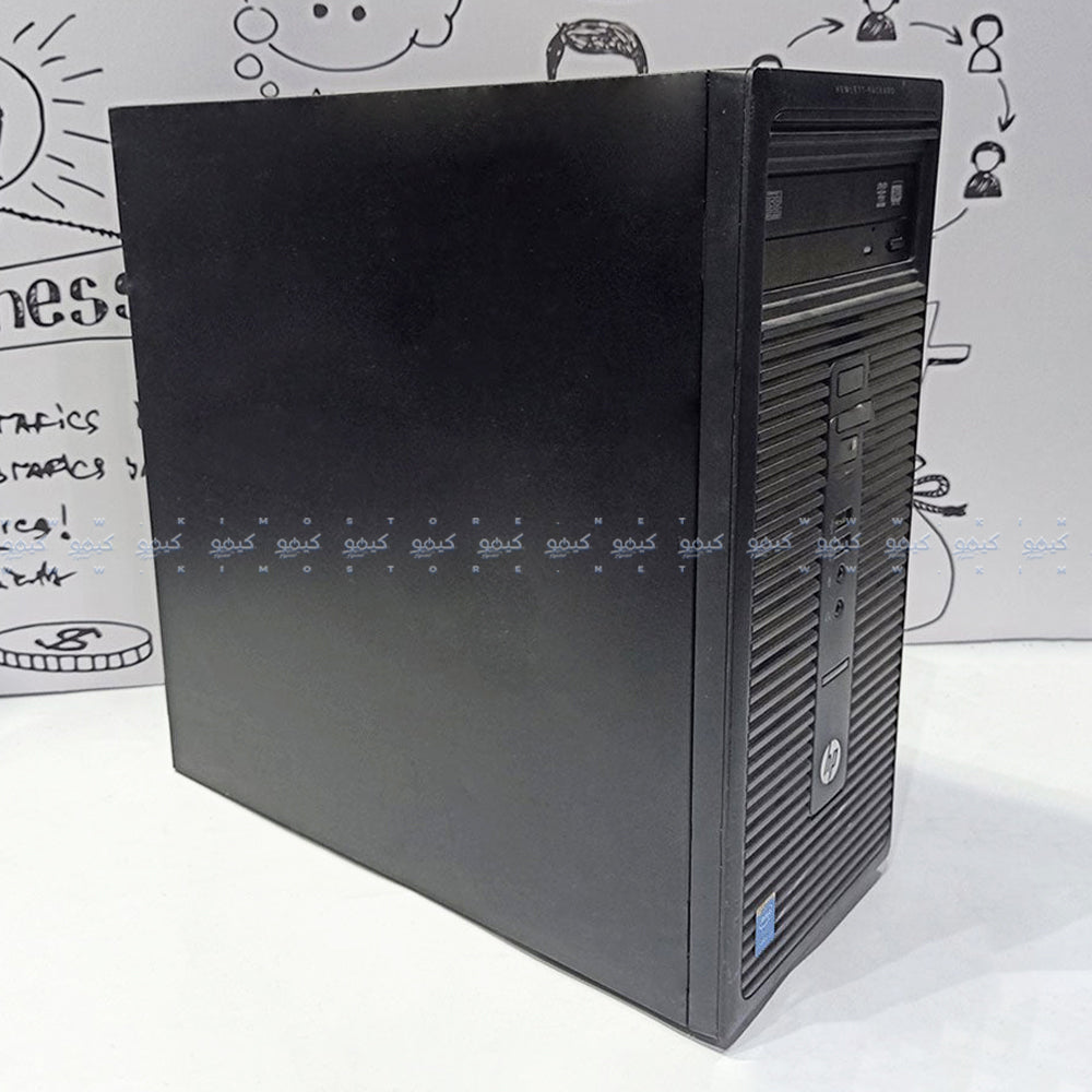 كمبيوتر تاور اتش بي 280G1 (انتل كور I5-4570 - رام 4 جيجابايت DDR3 - انتل HD جرافيكس - DVD RW) استعمال خارج