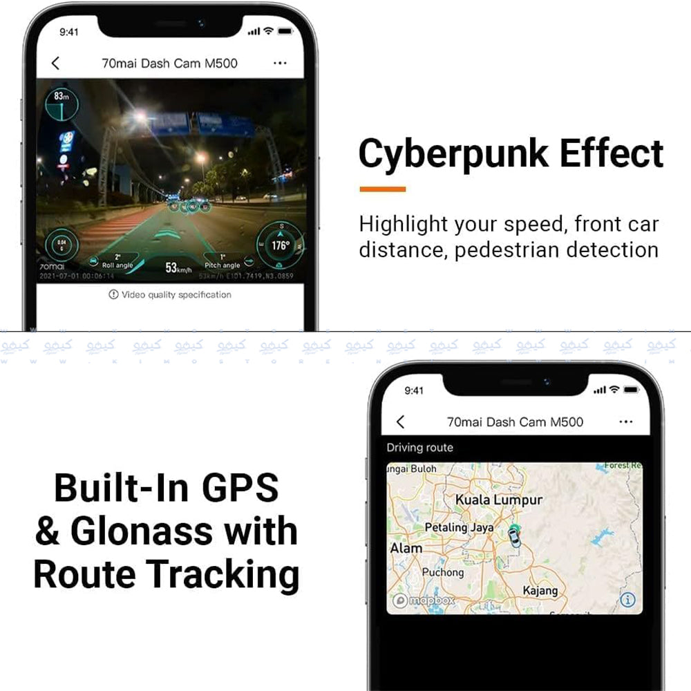 كاميرا سمارت للوحة القيادة للسيارات 70ماي M500