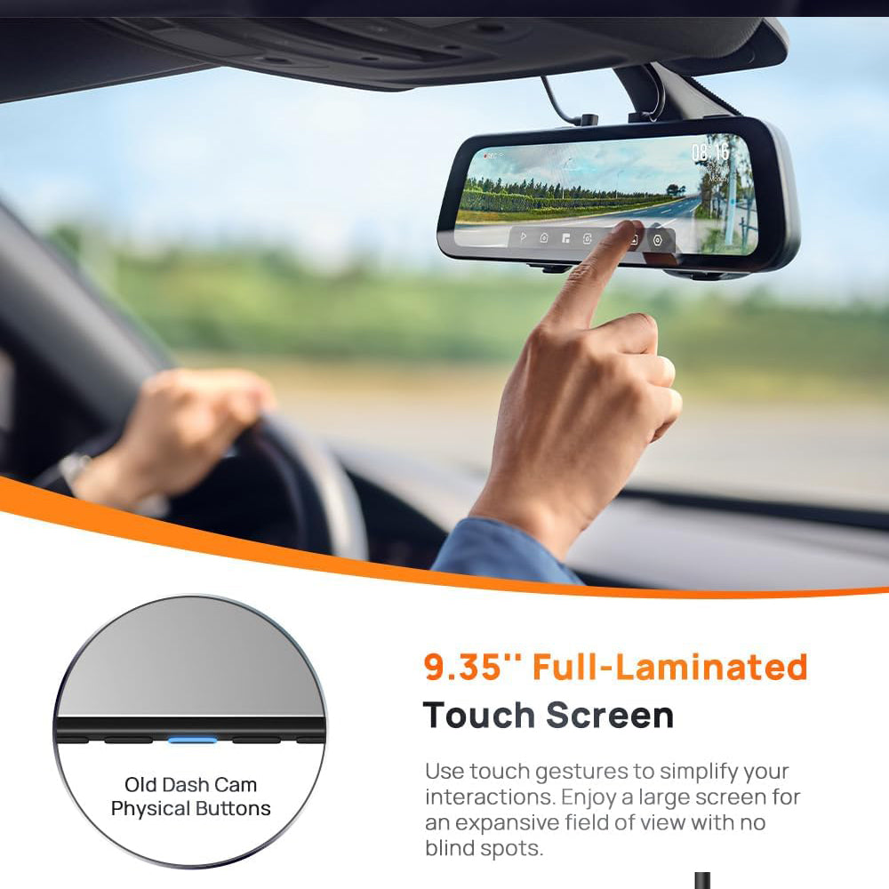 70mai S500 Rearview Dash Cam Set