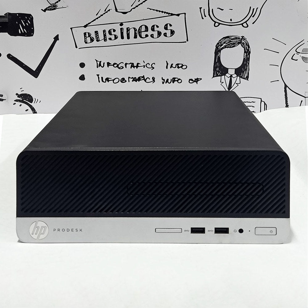 كمبيوتر تاور اتش بى ProDesk 400 G4 SFF (انتل كور i3-7100 - رام 4 جيجابايت DDR4 - انتل HD جرافيكس) استعمال خارج
