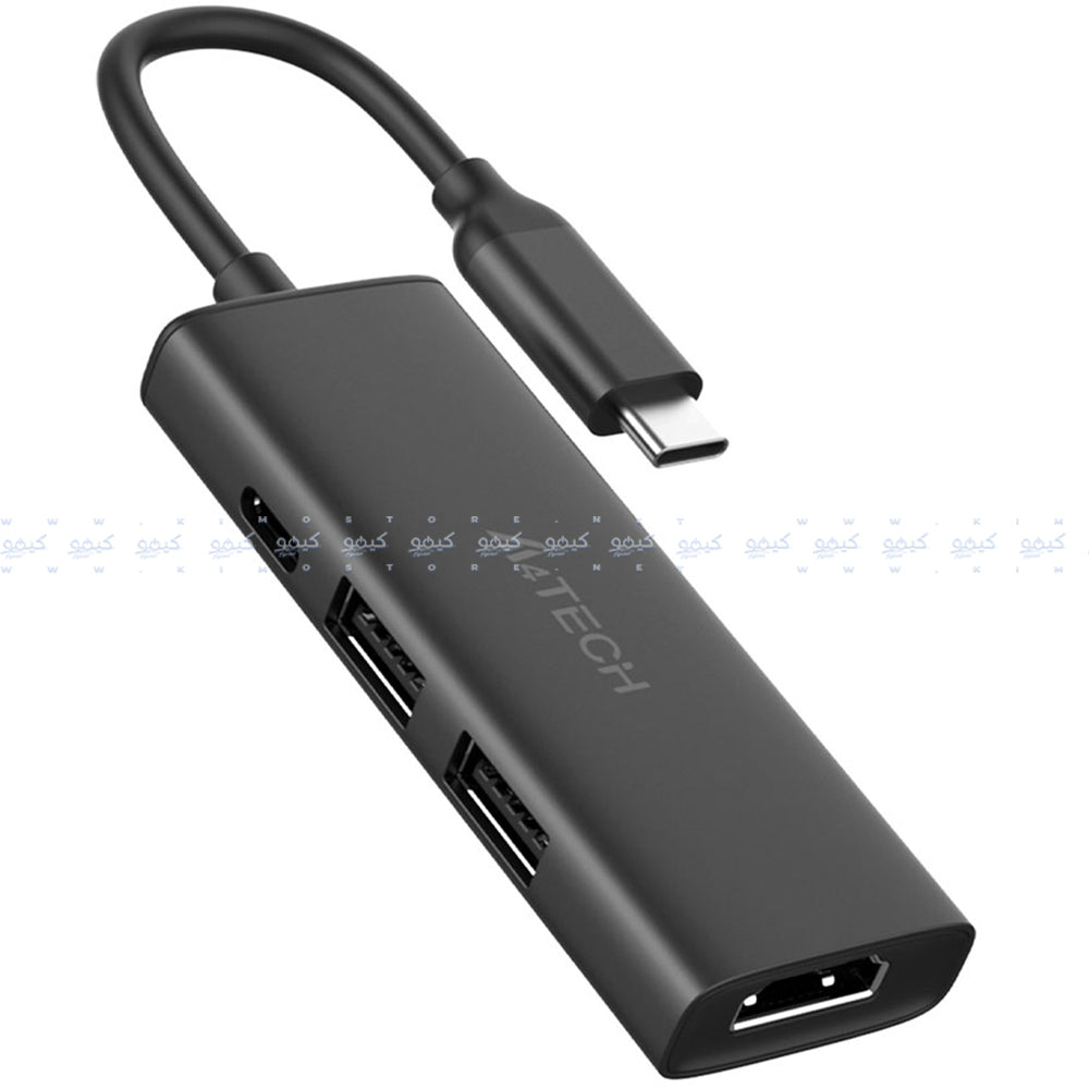 محول موزع تايب سي 4 في 1 ايه فور تيك DST-40C