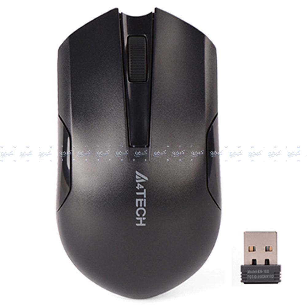 A4Tech G3-200NS Wireless Mouse 1200Dpi - Black
