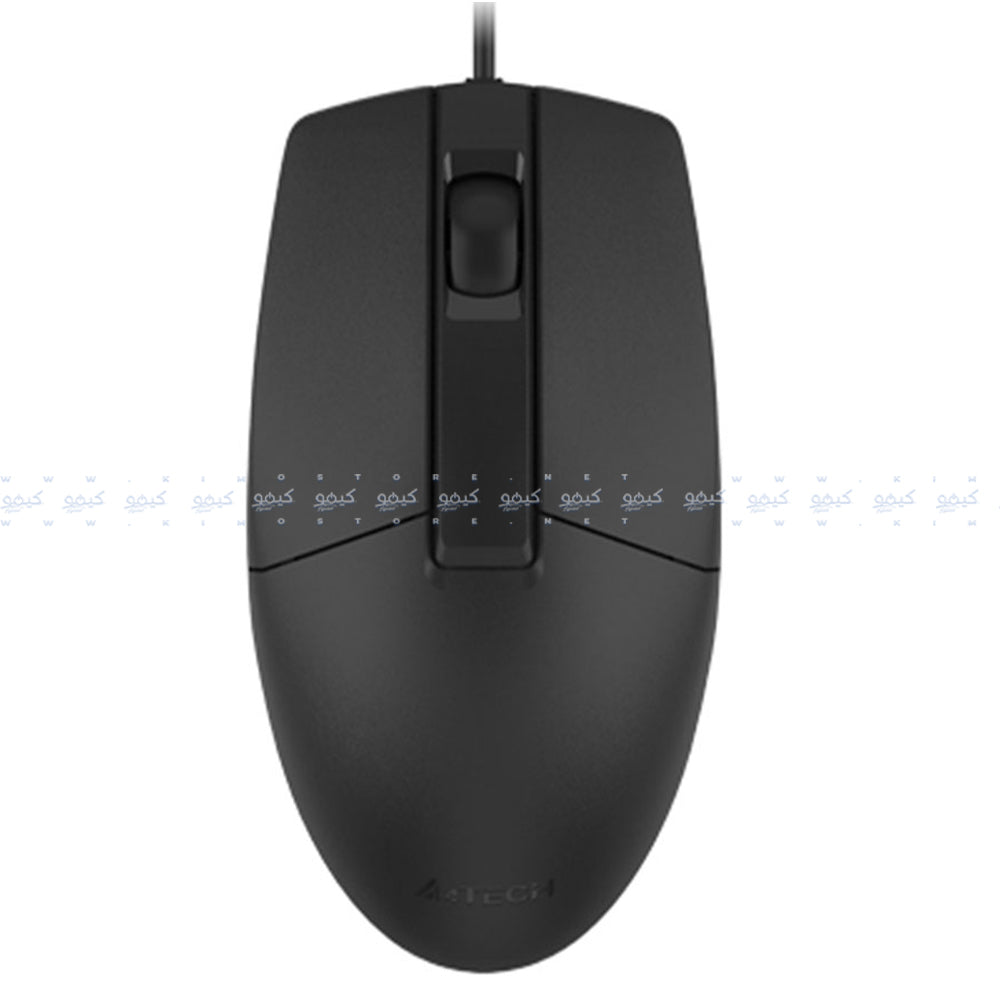 A4Tech OP-330S Wired Mouse 1200Dpi - Black