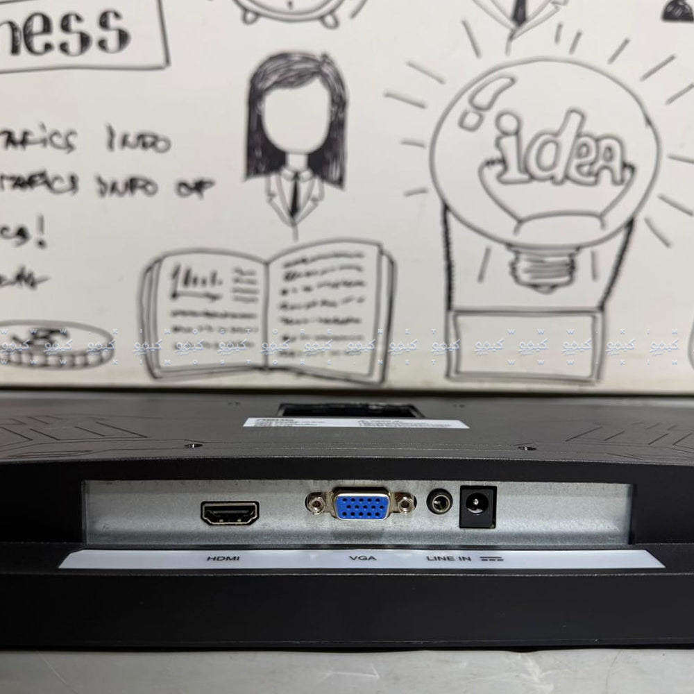 شاشة أبكو AV24F75D مسطحة 24 بوصة IPS FHD بدون إطار 75 هرتز (اوبن بوكس)