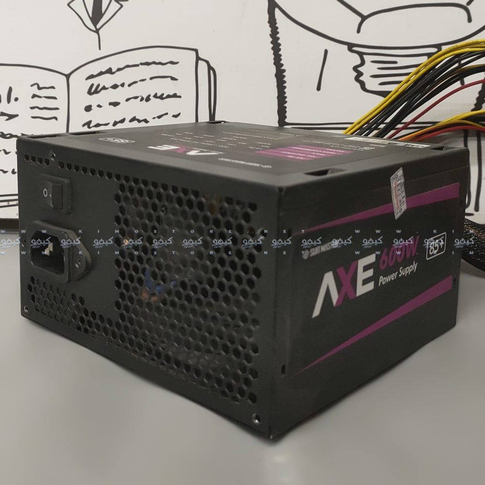 باور سبلاي أبكو AXE بقوة 600 وات 85 بلس ابيض Certified (إستعمال خارج)