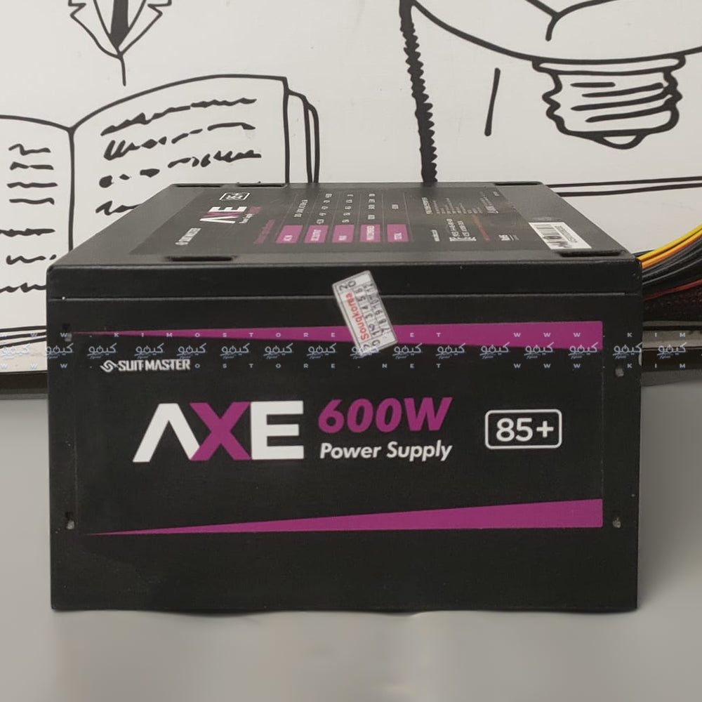 باور سبلاي أبكو AXE بقوة 600 وات 85 بلس ابيض Certified (إستعمال خارج)