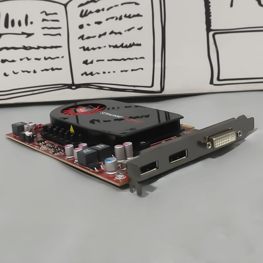 كارت شاشة اى ام دى FirePro V4900 1GB GDDR5 (استعمال خارج)