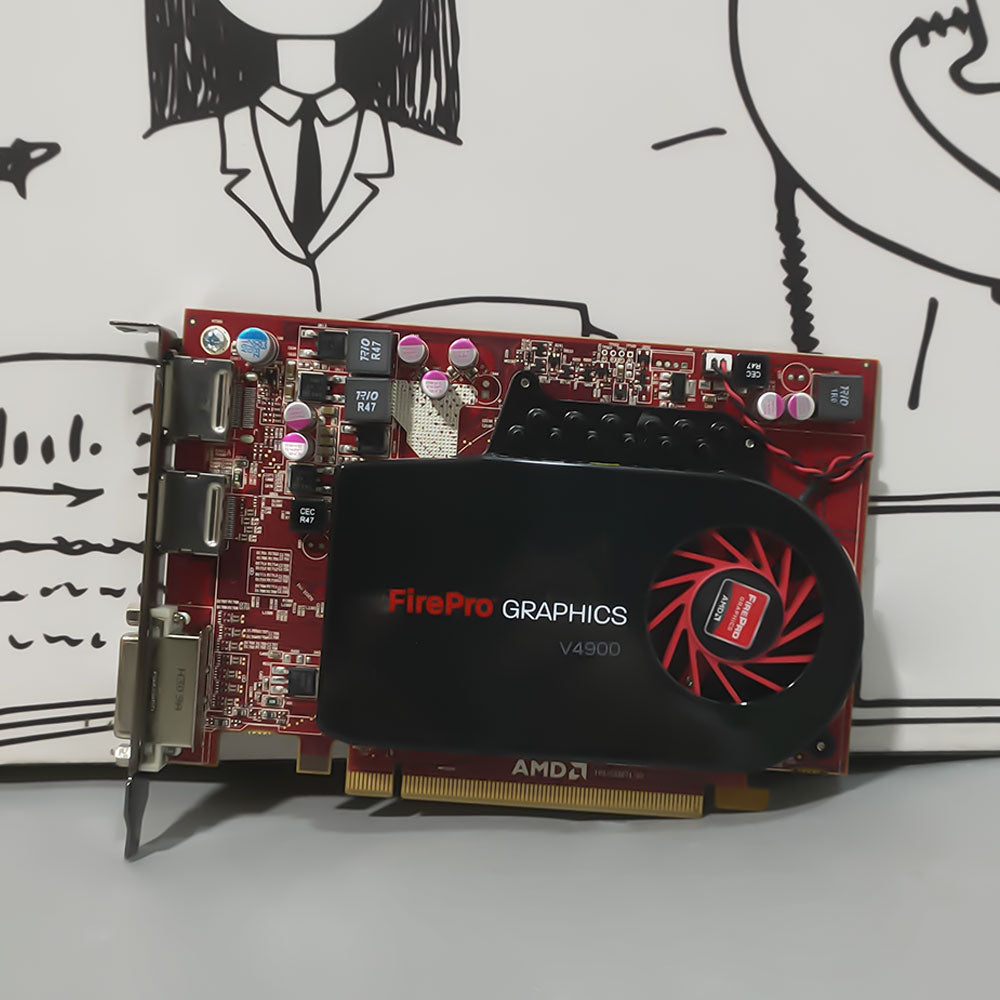 كارت شاشة اى ام دى FirePro V4900 1GB GDDR5 (استعمال خارج)