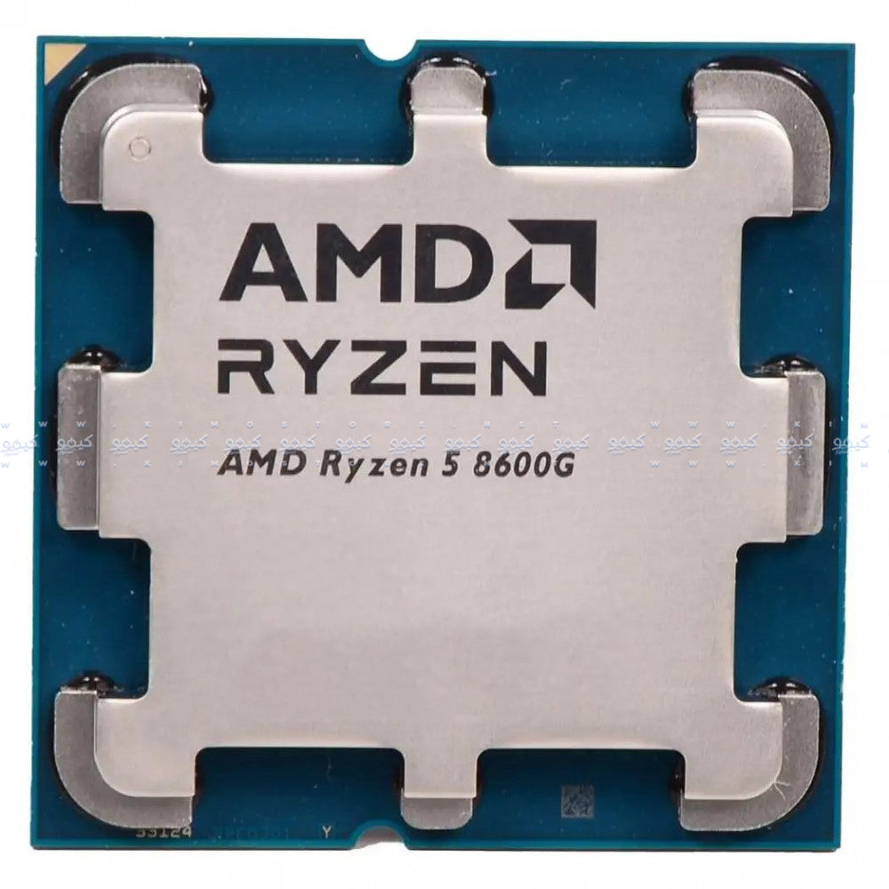 بروسيسور اي ام دي رايزن 5 8600G (5 جيجاهرتز/22 ميجابايت كاش) 6 نواة AM5 (بدون علبة)