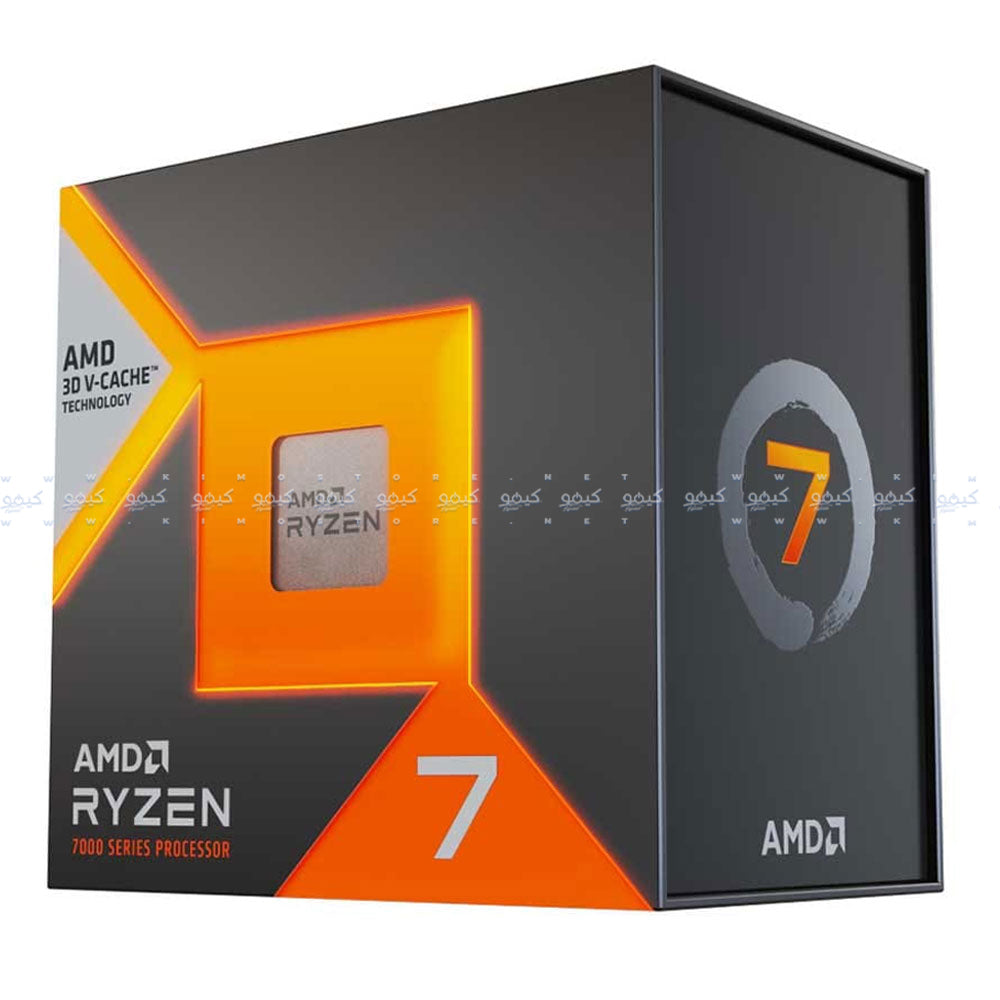 بروسيسور اي ام دي رايزن 7 7800X3D (5.0 جيجاهرتز/96 ميجابايت كاش) 8 نواة AM5