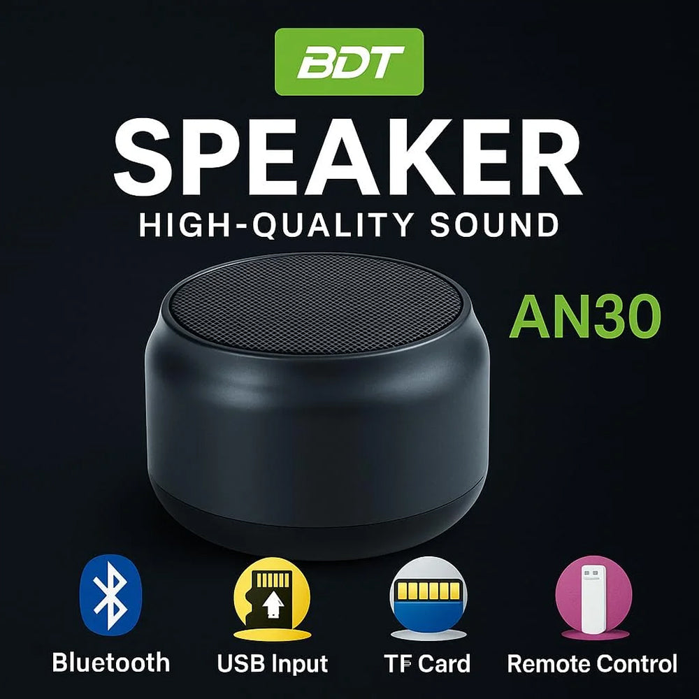 BDT AN30 Mini Portable Bluetooth Speaker 1.0