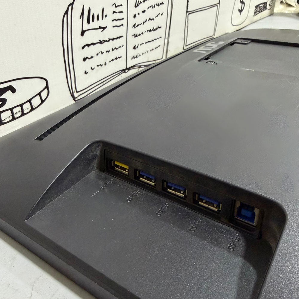 شاشة ايه او سى 24P1W1 مسطحة 24 بوصة IPS LED FHD HDMI بدون إطار استعمال خارج