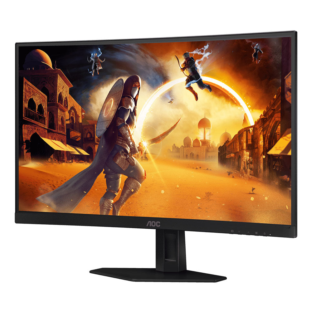 شاشة ايه او سى C27G4Z مسطحة 27 بوصة VA FHD Curved جيمينج 280 هرتز (أوبن بوكس)