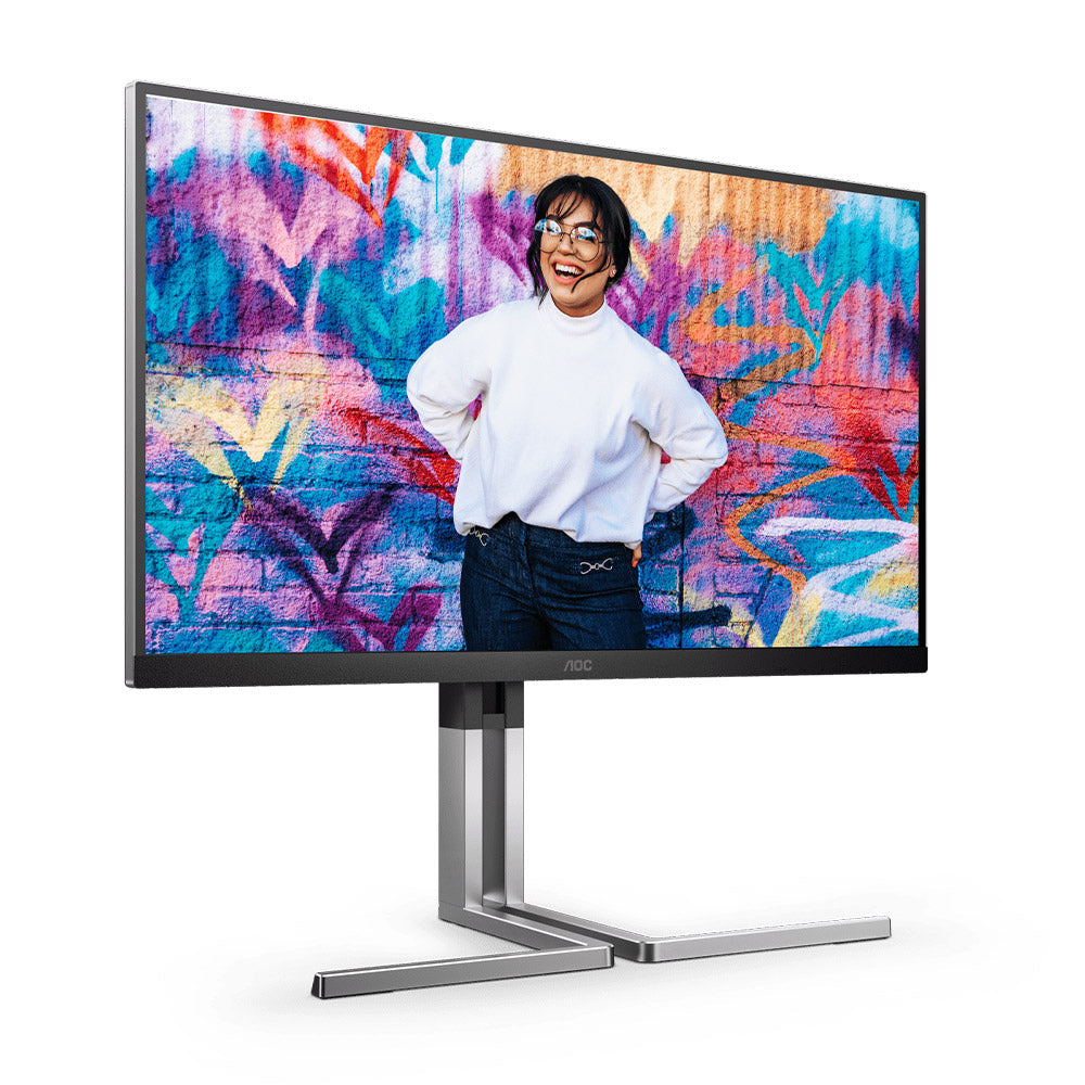 شاشة ايه او سى جيمنج 27 بوصة 75 هرتز Q27U3CV  IPS QHD