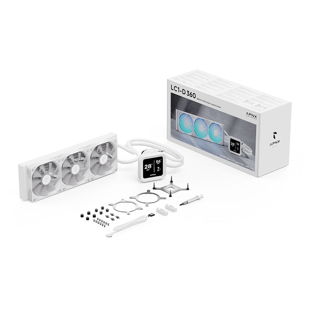 APNX LC1-D 360 ARGB CPU Liquid Cooler