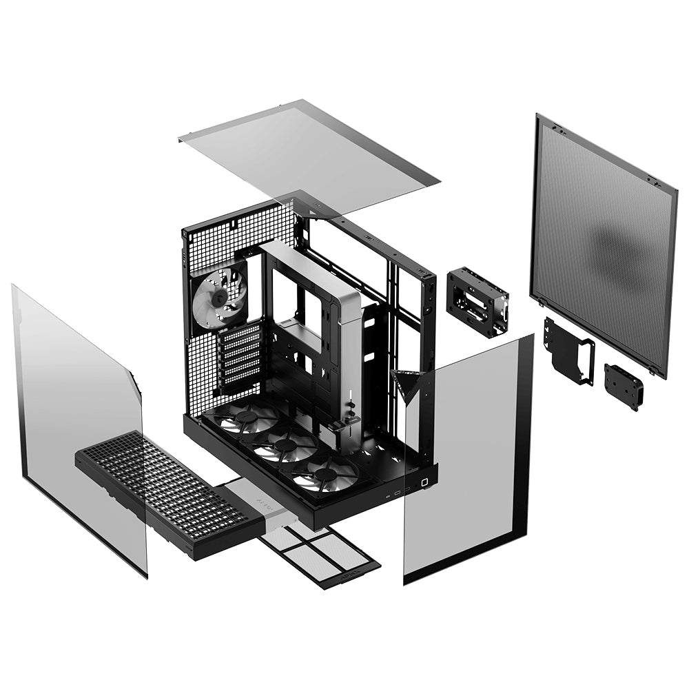 APNX V2 ARGB Gaming Mid Tower Case