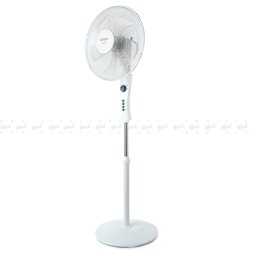 Arzum Okka Stand Fan Windream AR070-02 16 Inch - White