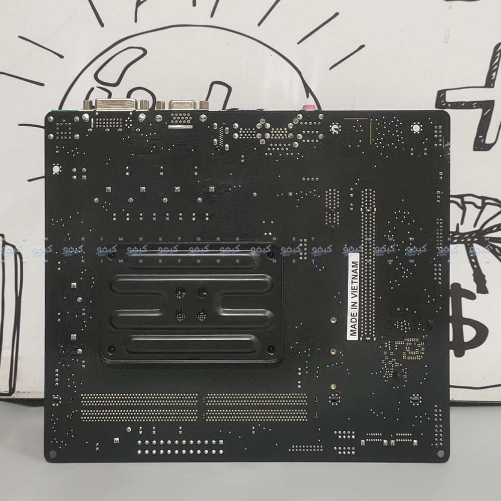 مازر بورد إى إس روك إى إم دى رايزن A320M-HDV سوكيت معالج AM4 + بروسيسور إى إم دى رايزن 5 3600 (استعمال خارج)