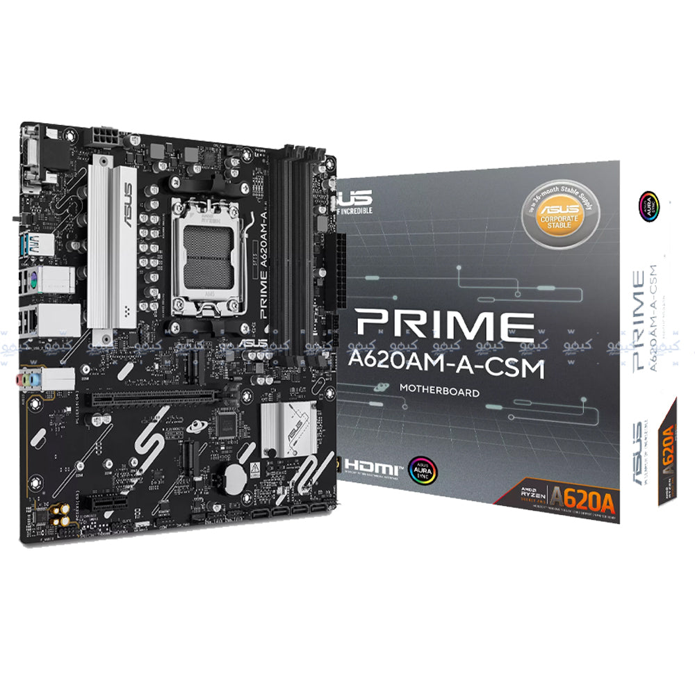 ASUS PRIME A620AM-A-CSM DDR5 Motherboard AM5