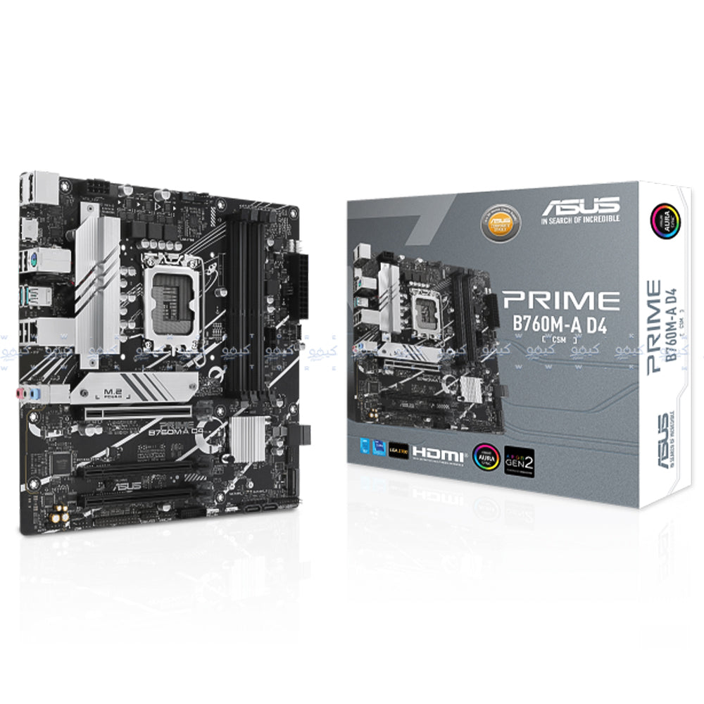 ASUS PRIME B760M-A-CSM D4 DDR4 Motherboard LGA 1700