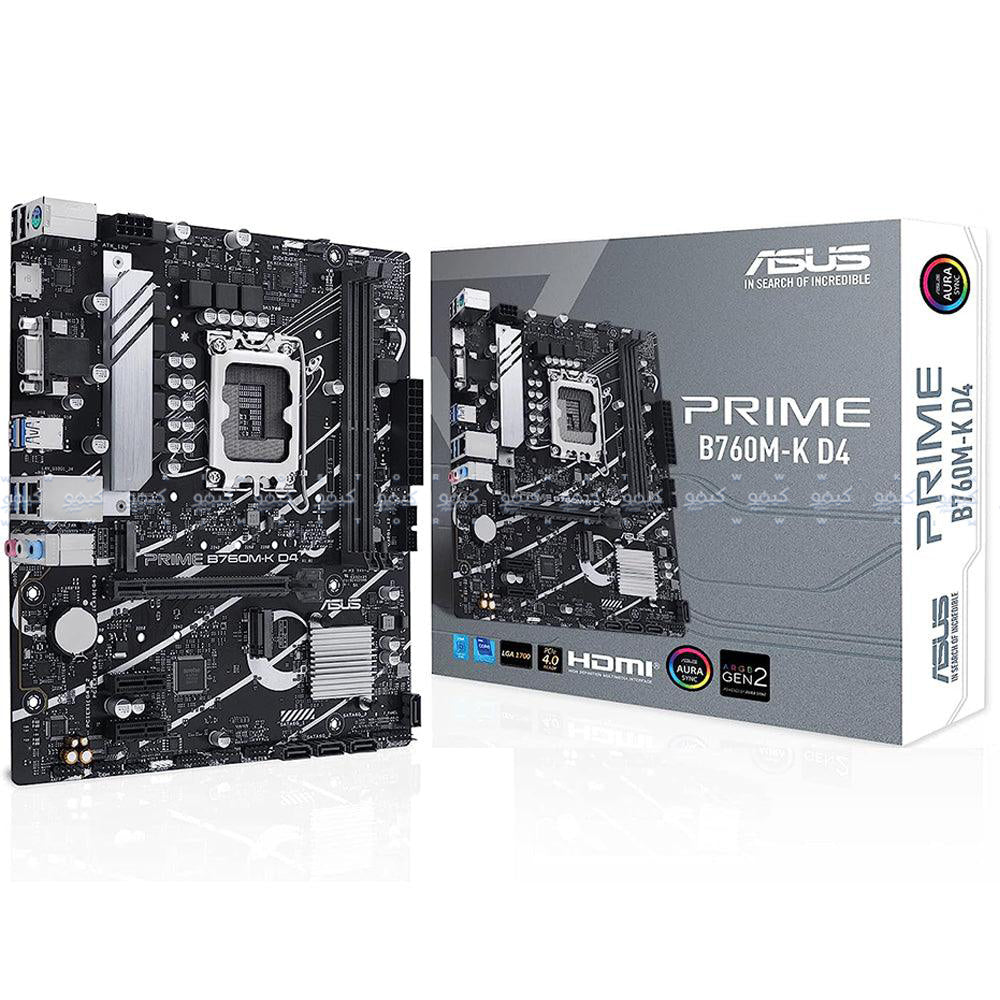 مازر بورد أسوس PRIME B760M-K D4 DDR4 سوكيت معالج LGA 1700