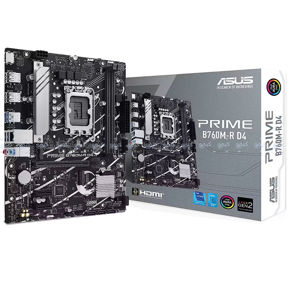 ASUS PRIME B760M-R D4 DDR4 Motherboard LGA 1700