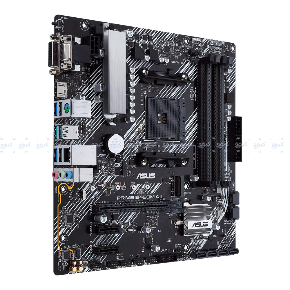 ASUS Prime B450M-A II Motherboard DDR4 AM4