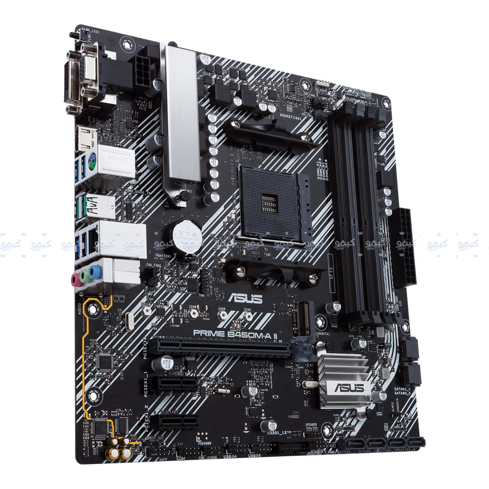ASUS Prime B450M-A II Motherboard DDR4 AM4